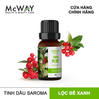TINH DẦU LỘC ĐỀ XANH SAROMA