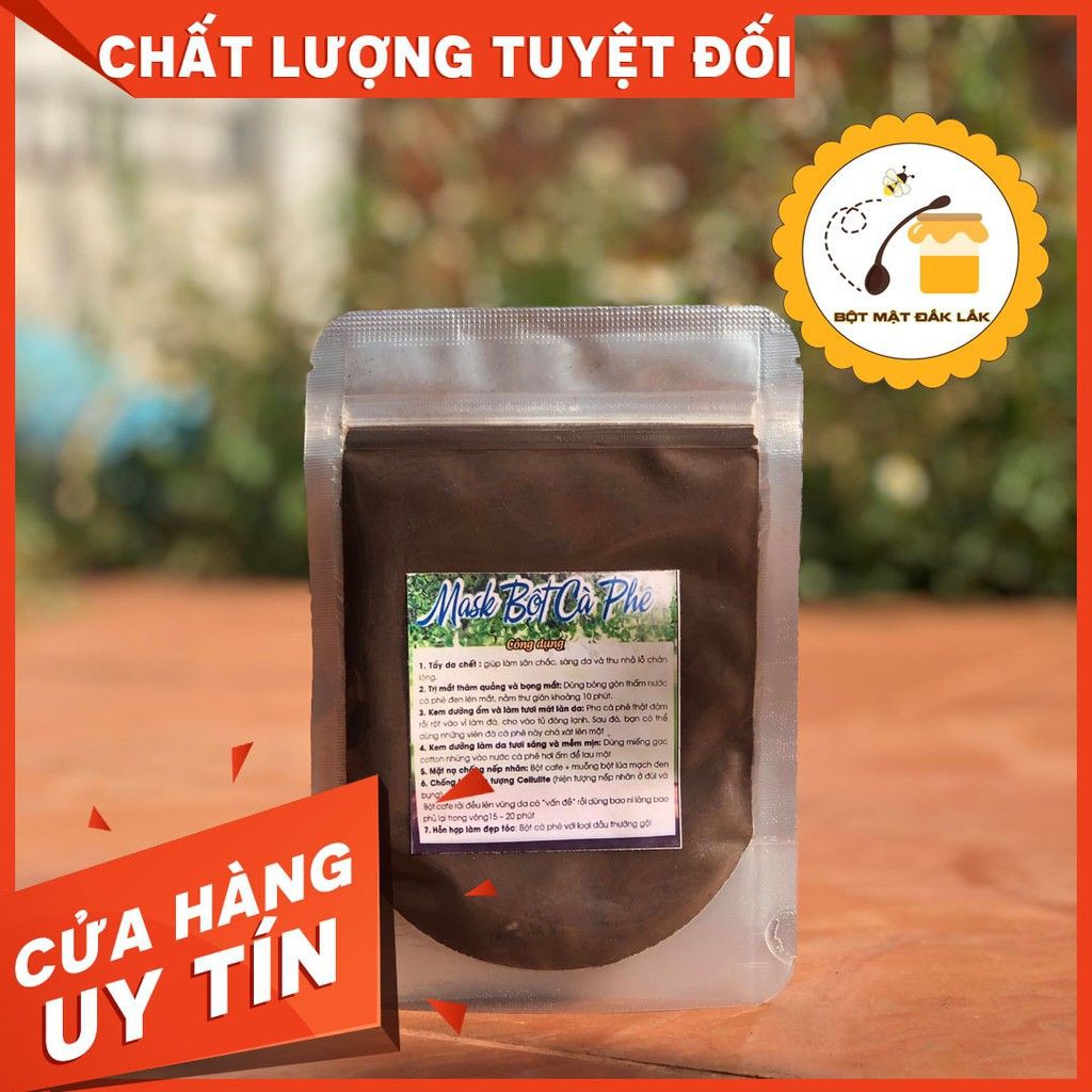 [ONG THÁNG 3] Bột đắp mặt nạ Mask Bột Cà Phê HANDMADE - Bột Thiên Nhiên