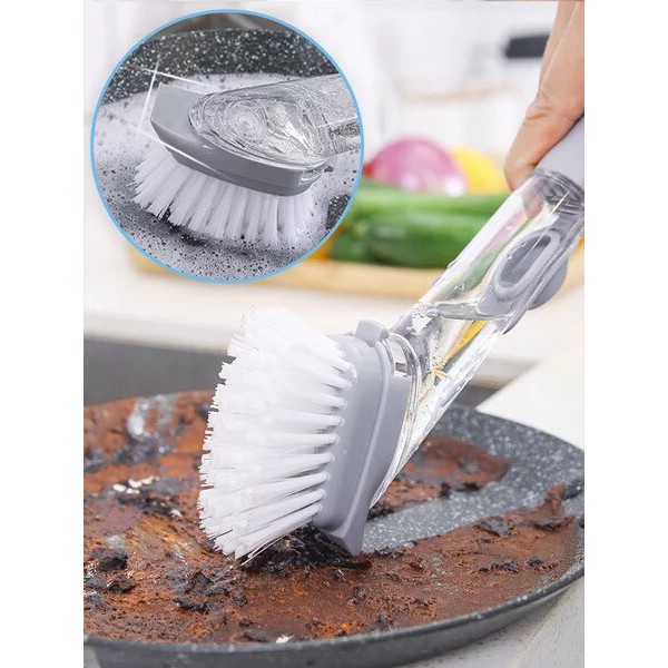 [GIẢM GIÁ SỐC] Cọ Rửa Chén KITCHEN TOOLS CLEAN UP + 2 Đầu Mút