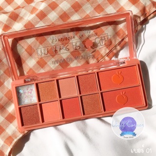 In The Peach - Bảng phấn mắt + phấn má 2in1