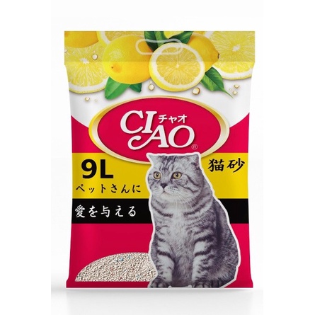 Cát vệ sinh cho mèo Ciao 9L (4Kg)