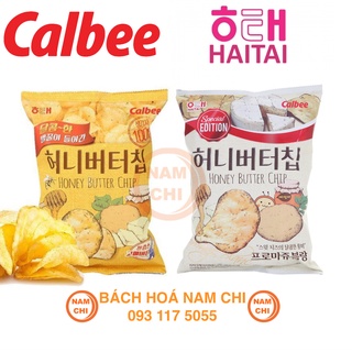 Snack Khoai Tây HaiTai Calbee Mật Ong Thơm Béo Có 2 Màu Vàng Trắng