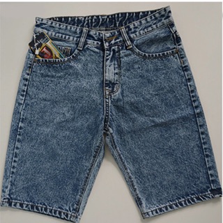 Quần Short Jeans Nam Xám Lông Chuột