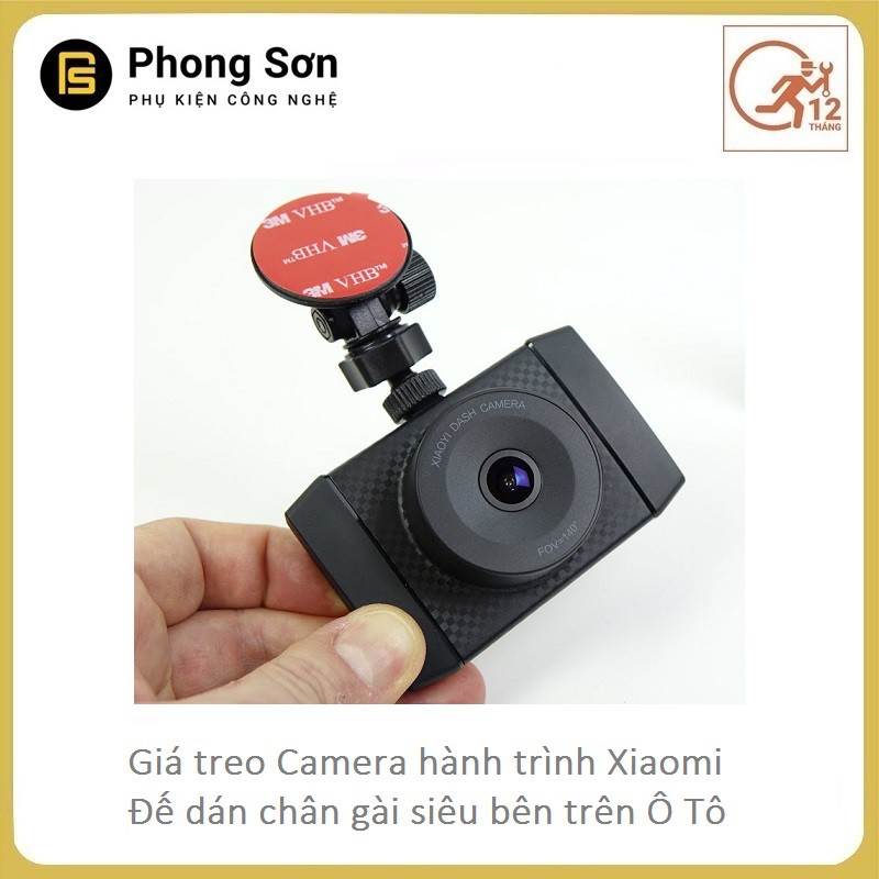 Giá treo Camera hành trình chân gài, đế dính 3M Cho camera Xiaomi  yi car | BigBuy360 - bigbuy360.vn