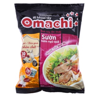 Mì Omachi hương vị Sườn hầm ngũ quả gói 80g