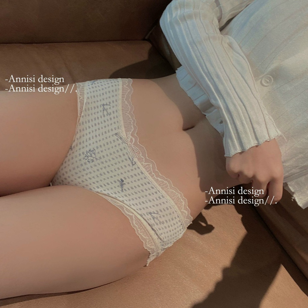 Quần lót nữ cotton viền ren dễ thương Havana FLQ100