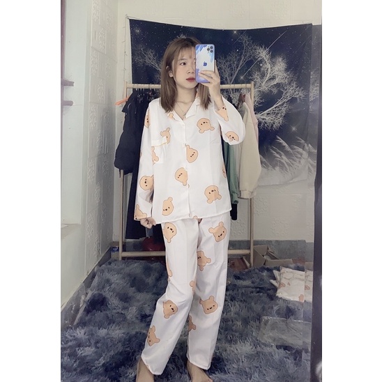 Bộ ngủ pizama(ảnh thật shop chụp) | BigBuy360 - bigbuy360.vn