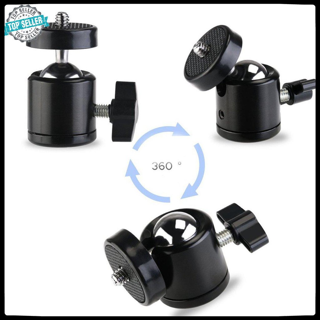 Chân Máy Ảnh Mini Có Thể Xoay 360 Độ 1 / 4