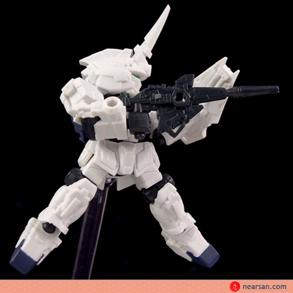 Gundam unicorn mô hình lắp ráp bandai robot mini chibi mse 10