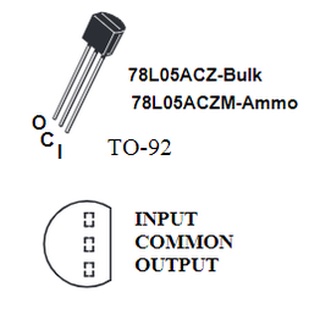 [10 CON 78L05] OUT 0.1A 5V