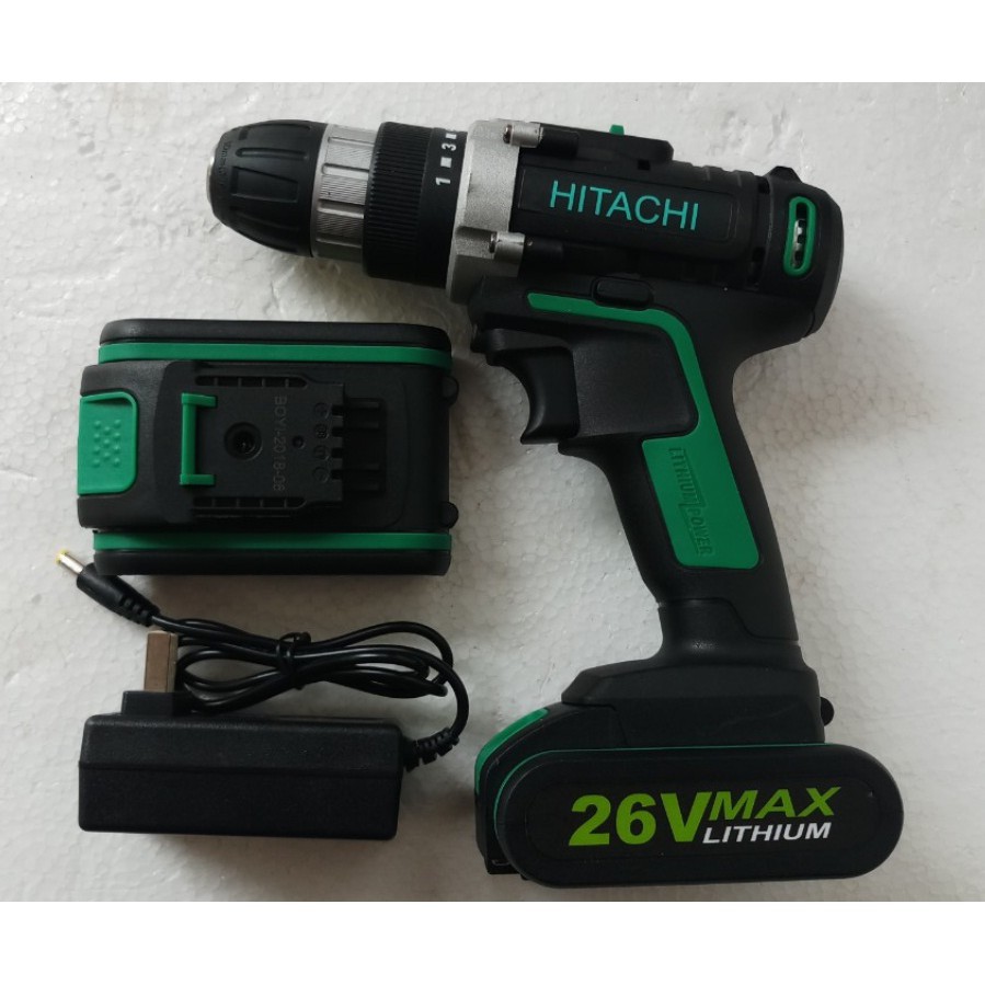 Máy khoan pin HITACHI 26V Chính hãng