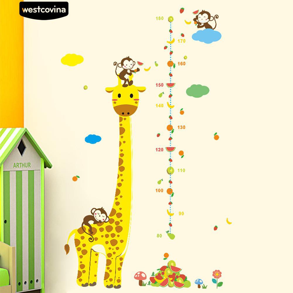 Miếng dán đo chiều cao cho trẻ hình hươu cao cổ | BigBuy360 - bigbuy360.vn