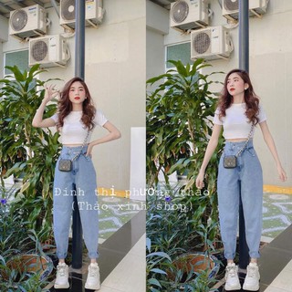 quần jean baggy cạp cao mẫu mới thảo xinh shop