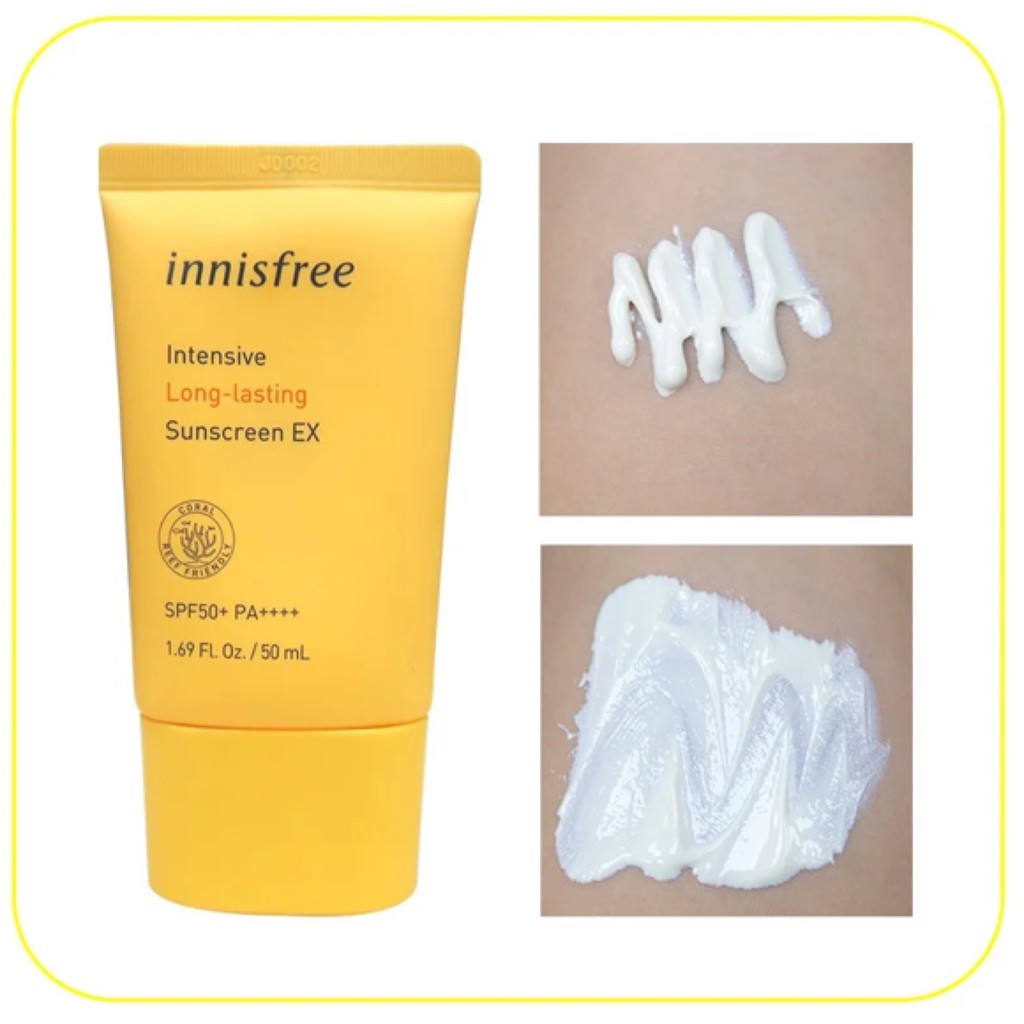 KEM CHỐNG NẮNG INNISFREE INTENSIVE LONG-LASTING SUNSCREEN EX SPF50+ PA++++