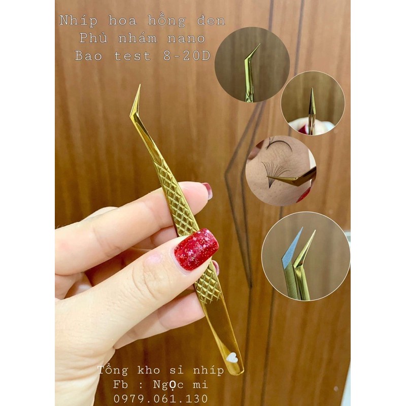 Nhíp HOA HỒNG ĐEN made in Japan