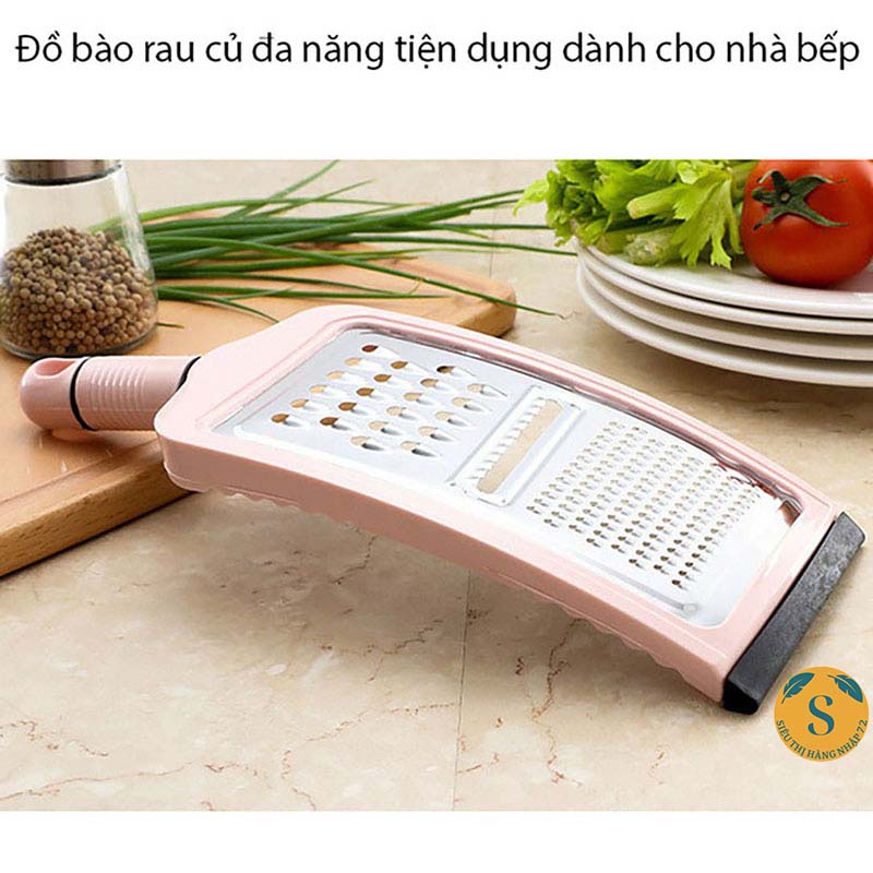 Bào Rau Củ Đa Năng có tay cầm cao cấp [DAO BÀO TO]