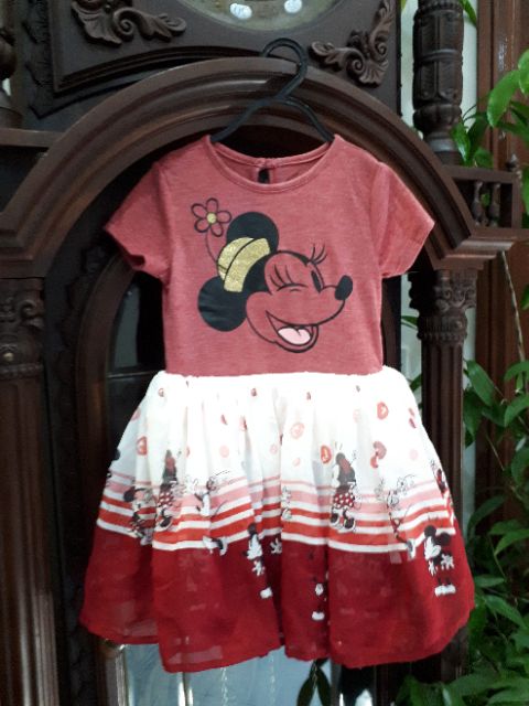 Váy tutu bé gái Minnie Disney dư xịn