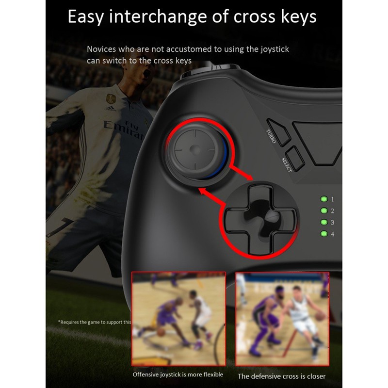 Wireless Game Joystick Controller,for PS3,Android, TV Box, PC Gamepad