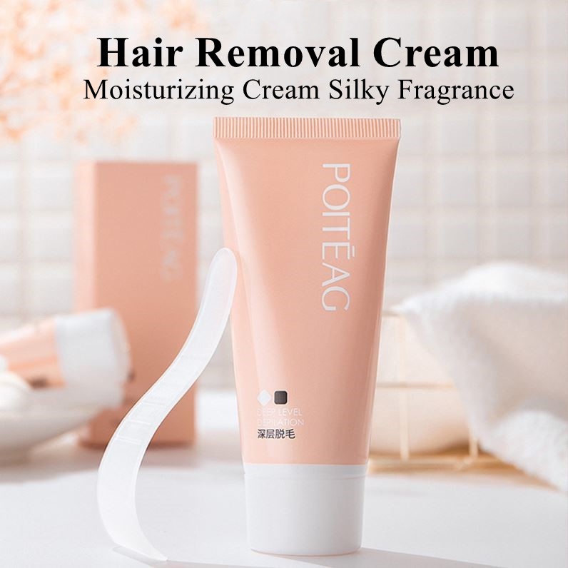 Kem Tẩy Lông Nách Tẩy Lông Chân An Toàn Hiệu Quả 60ML Triệt lông vùng kín nách tay và chân Nhanh chóng, nhẹ nhàng và không gây kích ứng