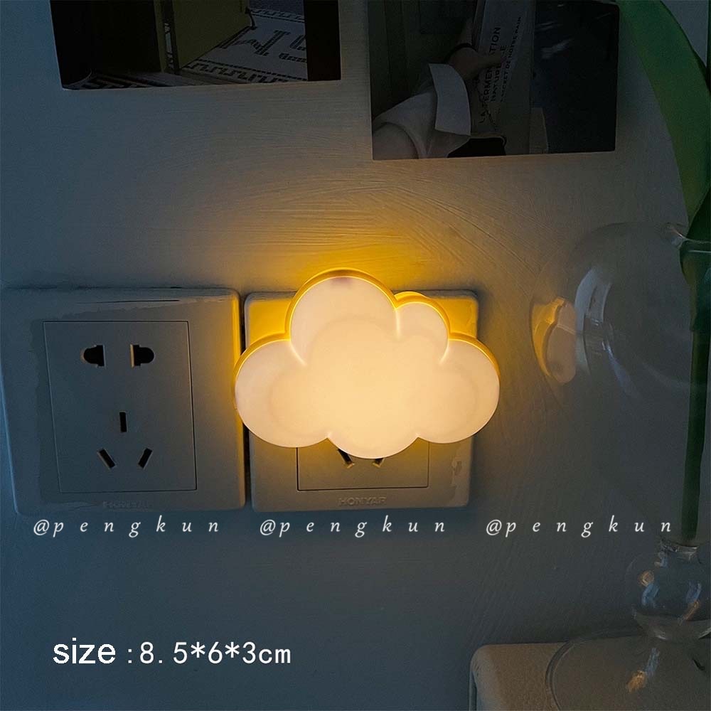 Đèn Ngủ Hình Đám Mây Thông Minh Tiết Kiệm Năng Lượng Tiện Dụng