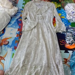 Đầm đuôi cá dáng dài