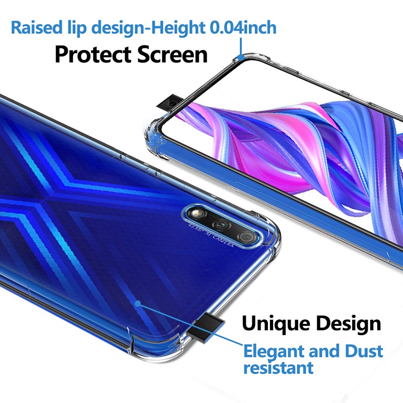 Ốp Điện Thoại Tpu Mềm Trong Suốt Chống Sốc Cho Huawei Honor 9x Pro 7s 7a 7c 8c 8s 8a 8x Max Note 10 Honor Play 3 3e 4t Pro