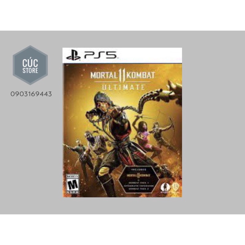 Đĩa chơi game PS5: Mortal Kombat 11 Ultimate