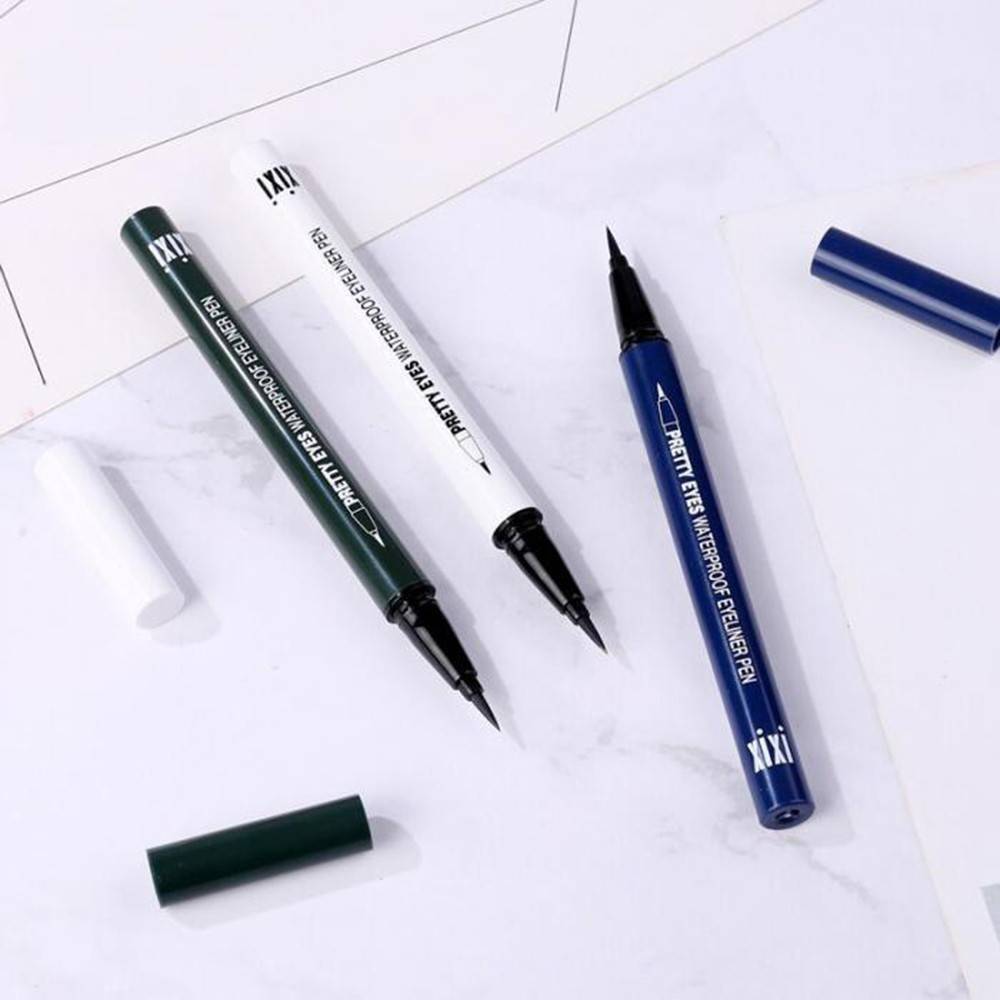 [Hàng mới về] Bút kẻ mắt dạng lỏng lâu trôi chống thấm nước nhanh khô mềm mượt độc đáo cho nữ