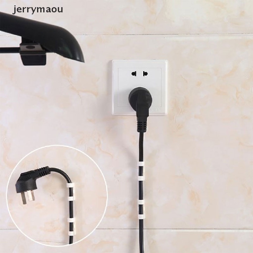 20 Kẹp giữ dây cáp gọn gàng ngăn nắp gắn bàn tiện lợi dễ sử dụng
