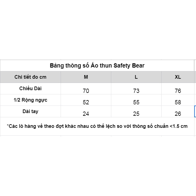 Áo thun tay lỡ Safety Bear form rộng City Cycle - áo thun adlv gấu teddy bear in hình độc đáo big size, 2 màu đen trắng | BigBuy360 - bigbuy360.vn