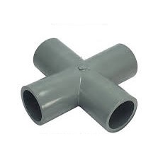 Cút chia chữ thập, dấu cộng PVC phi 21, phi 27, phi 34 - Tổng kho kim khí điện nước