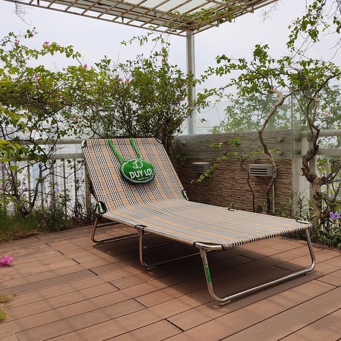 GIƯỜNG XẾP INOX DUY LỢI CỠ ĐẠI - TẶNG 10 MÓC ÁO NHỰA CAO CẤP DUY LỢI