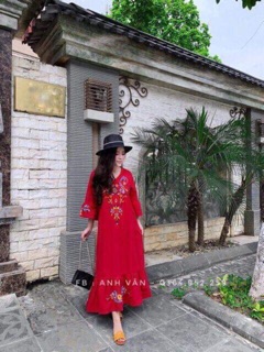 Váy boho vintage-combo 2 váy