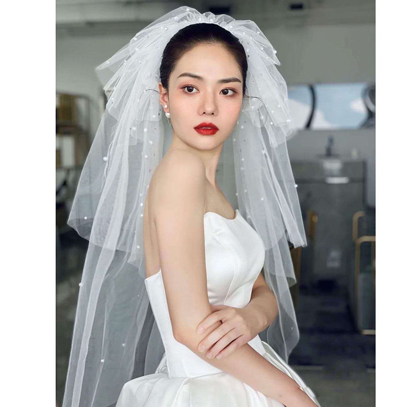 [Aishang Đẹp Phụ Kiện] Cài Tóc Hoa Hồng Phong Cách Mori Siêu Cổ Tích Thích Hợp Chụp Ảnh Cưới / Trang Điểm Phong Cách Retro Bằng Sợi Cứng