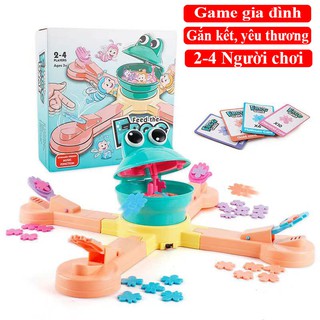 Đồ chơi cho bé Ếch điện ăn côn trùng - nhựa ABS an toàn sức khỏe - game toy gia đình