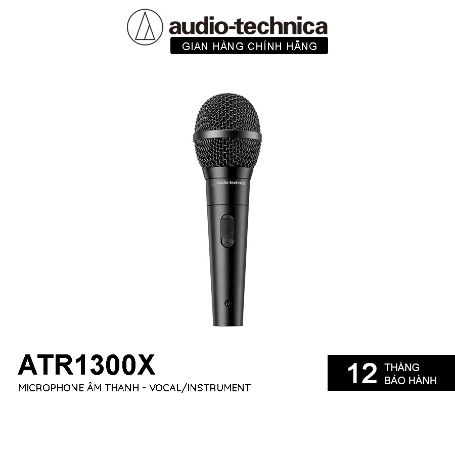 [Mã ELHACE giảm 4% đơn 300K] Microphone Audio-technica ATH-ATR1300x - Hàng Chính Hãng