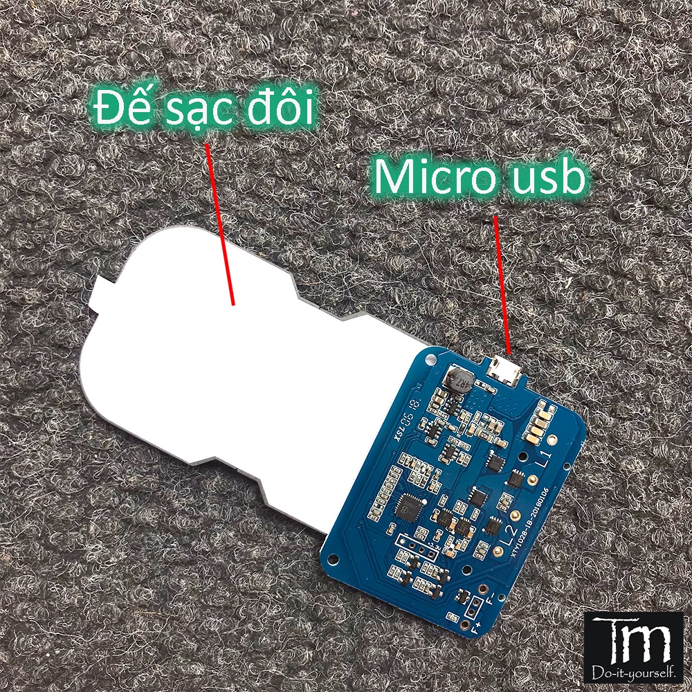 Đế Sạc Nhanh Không Dây 15W