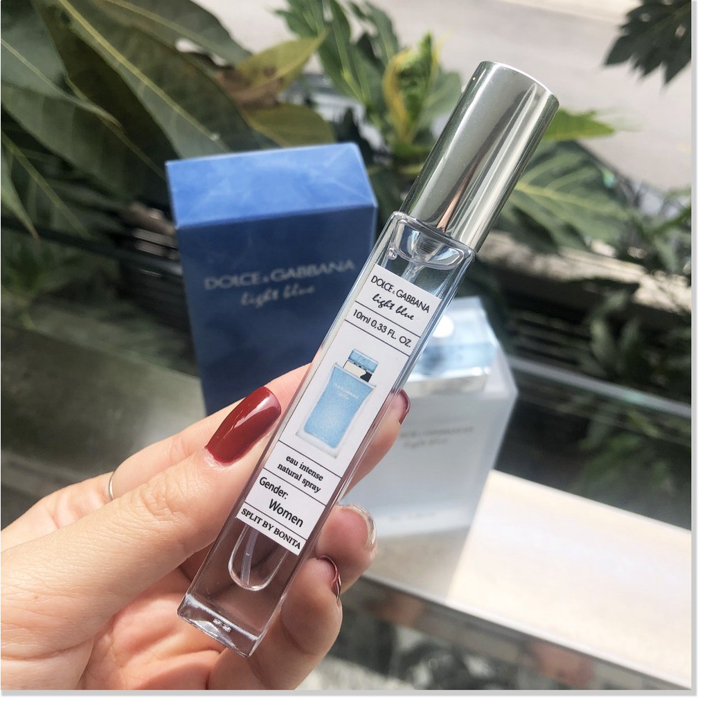 [Mã giảm giá mỹ phẩm chính hãng] [CHUẨN AUTH - Mẫu thử 10ml] Nước hoa 𝐃&𝐆 𝐋𝐢𝐠𝐡𝐭 𝐁𝐥𝐮𝐞 𝐄𝐚𝐮 𝐈𝐧𝐭𝐞𝐧𝐬𝐞