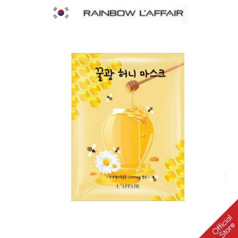 Mặt nạ chống lão hóa, mờ thâm, cấp ẩm Rainbow L'affair Honey Mask 25ml