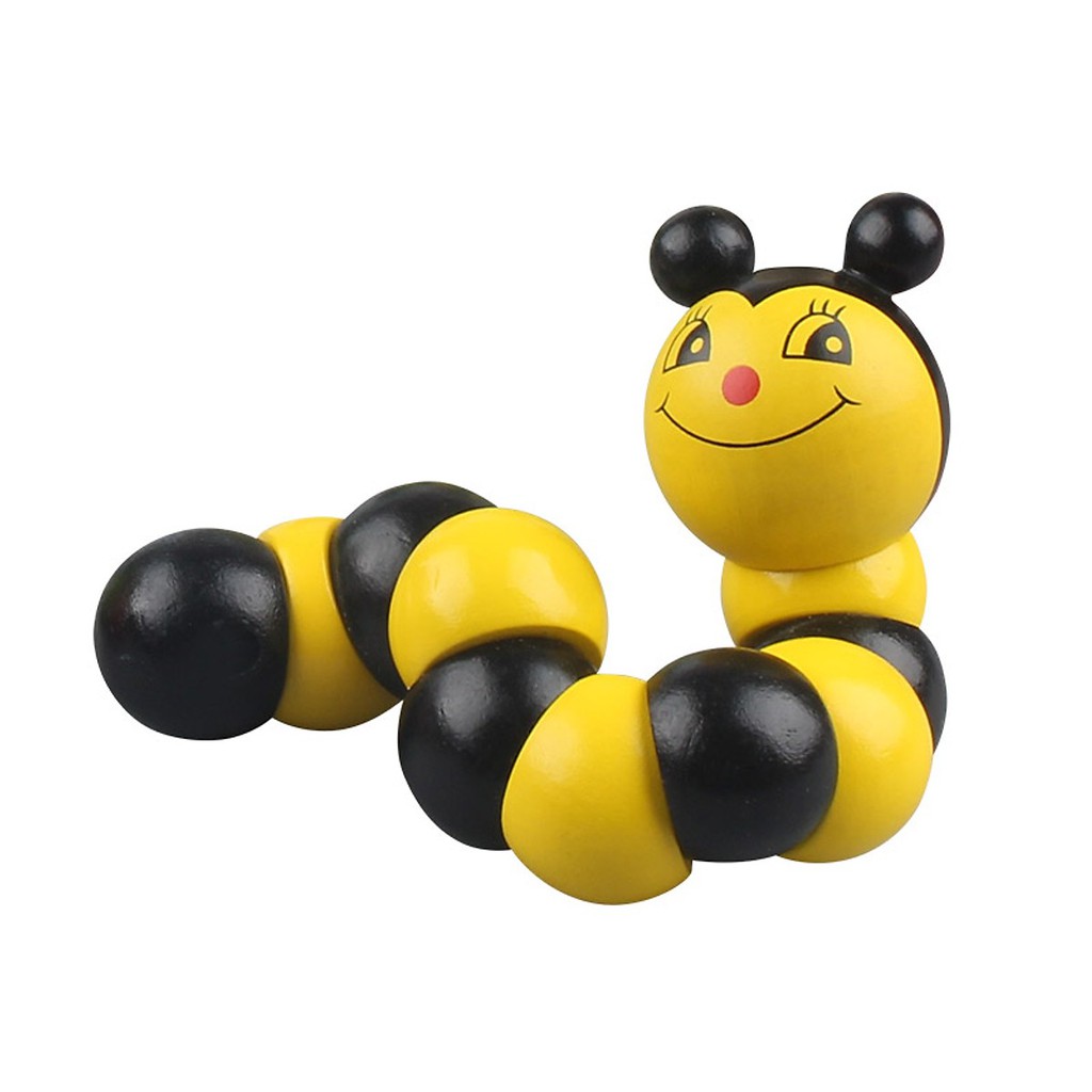 Đồ Chơi Gỗ - Con Ong Uốn Dẻo Benrikids Rèn Luyện Đôi Tay Khéo Léo Cho Bé