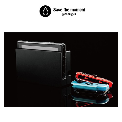 Ốp bảo vệ trong suốt cứng toàn máy (Gulikit) cho Nintendo Switch