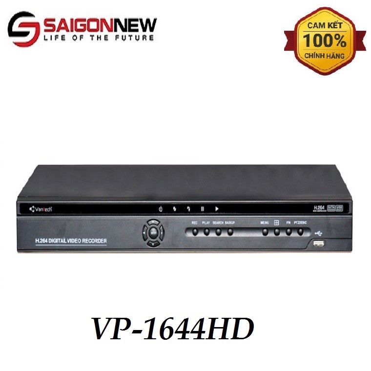 Đầu ghi hình camera IP 16 kênh VANTECH VP-1644HD