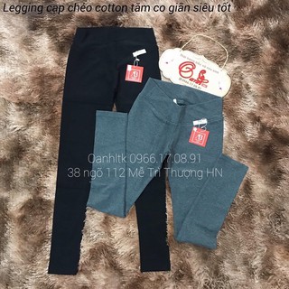 legging bầu cạp chéo