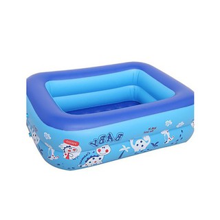Bể phao bơm hơi cao cấp cho bé tắm ngày hè 1m2 - 2 tầng - bể phao hơi tắm mát cho bé bền đẹp chất lượng có sỉ