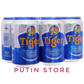 Thùng Bia Tiger 24 lon 330ml