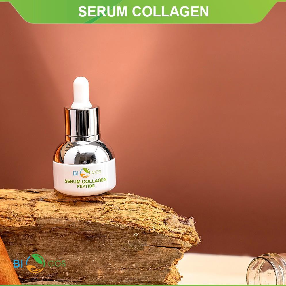 [ BIOCOS ] Serum Colagen, Serum tái tạo Colagen, phục hồi Colagen, dưỡng da, làm mềm da, cung cấp độ ẩm da 20ml