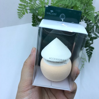 Bông phấn ướt Vacosi hình nón lá - BP31
