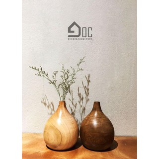 Lọ hoa gỗ, bình hoa gỗ, đồ thủ công mỹ nghệ