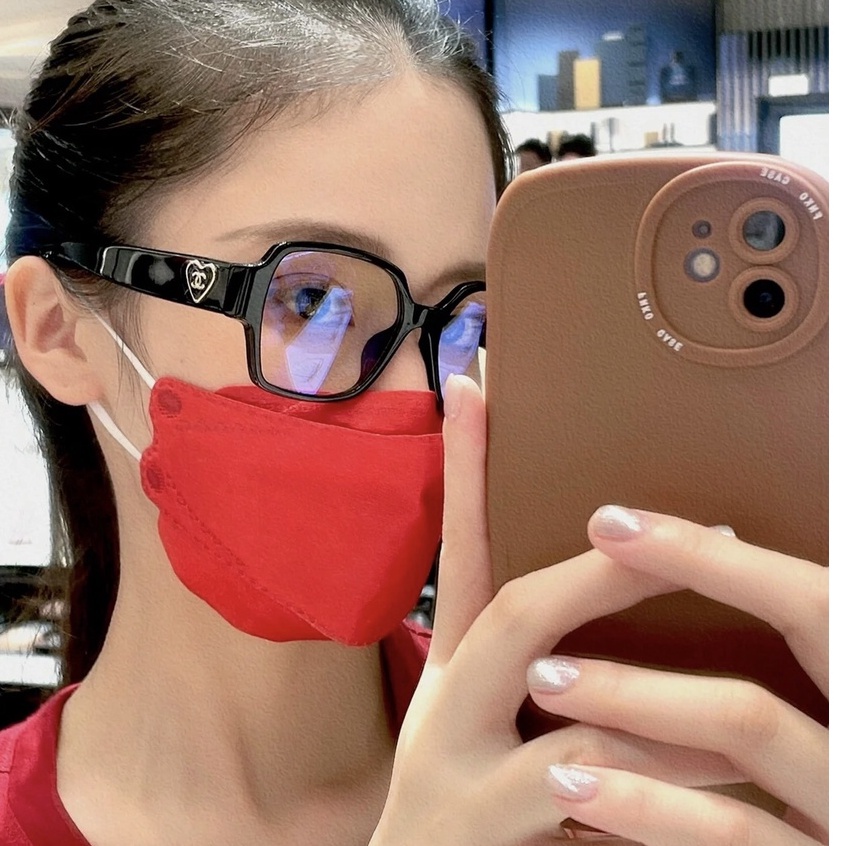 Kính Mát Gọng Vuông Mới CH5479-2022 + Tròng Kính Quang Học Thay Thế