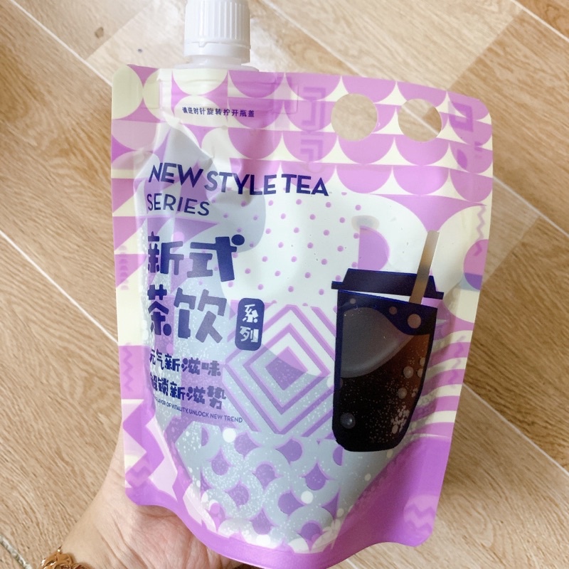 TRÀ SỮA LẮC, TRÀ TRÁI CÂY DẠNG TÚI